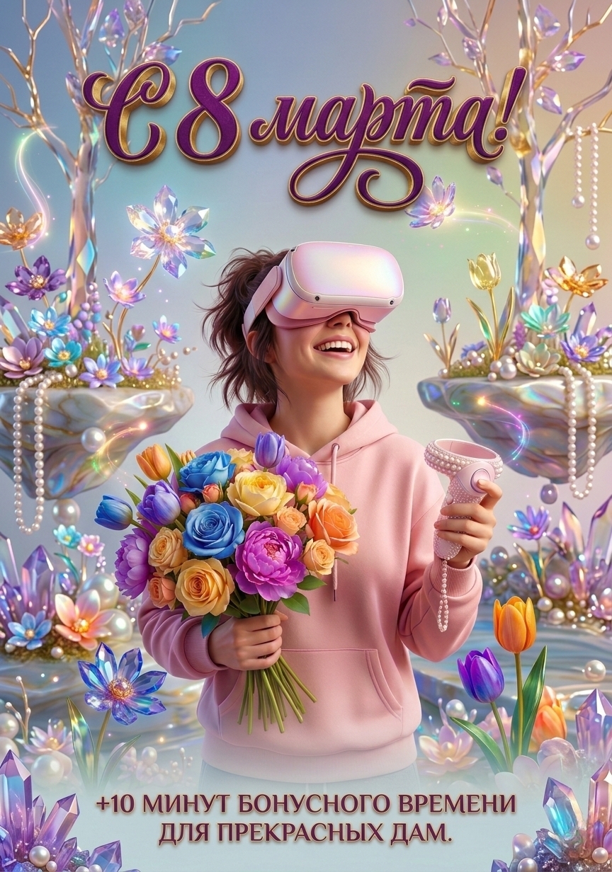 Акция на 8 марта в Алматы